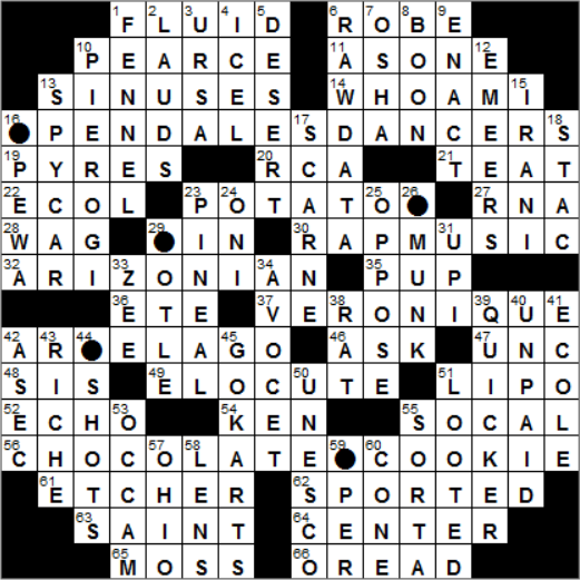 Conflict in greek drama crossword clue